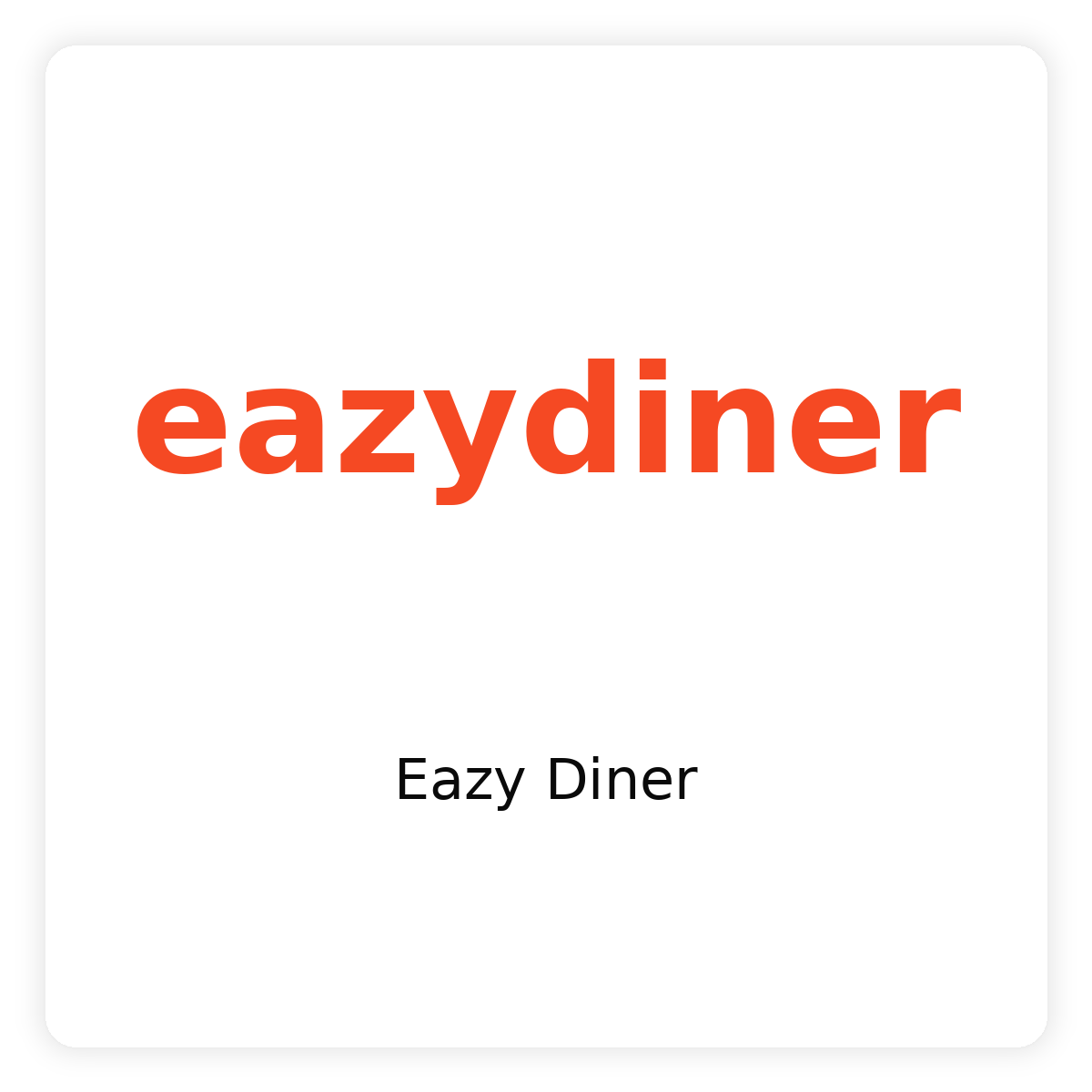 101_eazy_diner Eazy Diner - 1 Month - Image 1