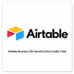 Airtable Business 10k/ Months Extra Credits 1 Year