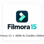 Filmora 15 + 4000 Ai Credits Lifetime