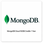 MongoDB Cloud 500$ Credits 1 Year