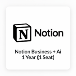 Notion Business + Ai 1 Year (1 Seat)