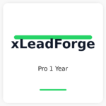 XLeadForge Pro 1 Year