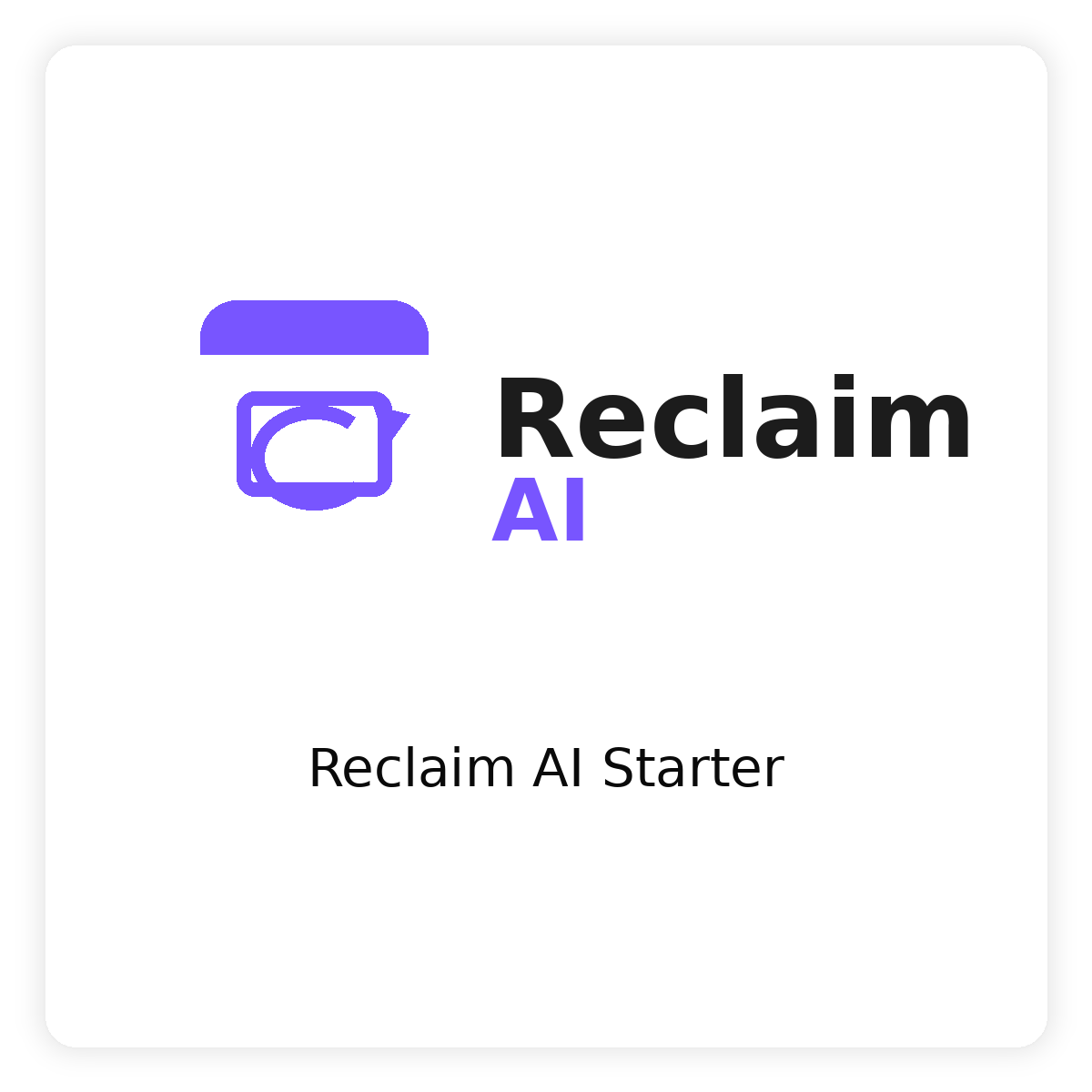 42_reclaim_ai_starter Reclaim AI Starter - Image 1
